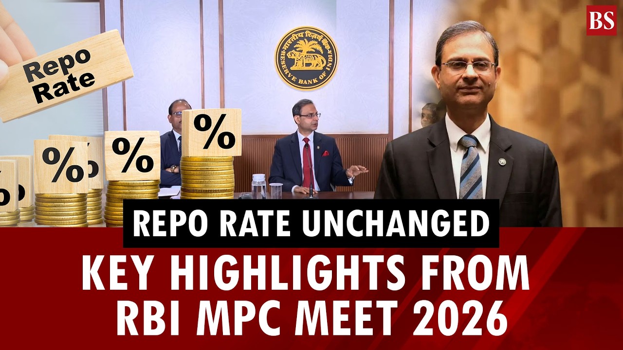 Repo rate unchanged: Key highlights from RBI MPC meet 2026 