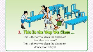 Grade 2 Song 3 This Is The Way We Clean