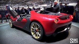 A one-off tribute to sergio pininfarina, the is built upon ferrari 458
spider shown here at 2013 geneva motorshow, for more videos: http:...