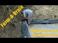 Garage Build #4 - French Drain using Form-A-Drain