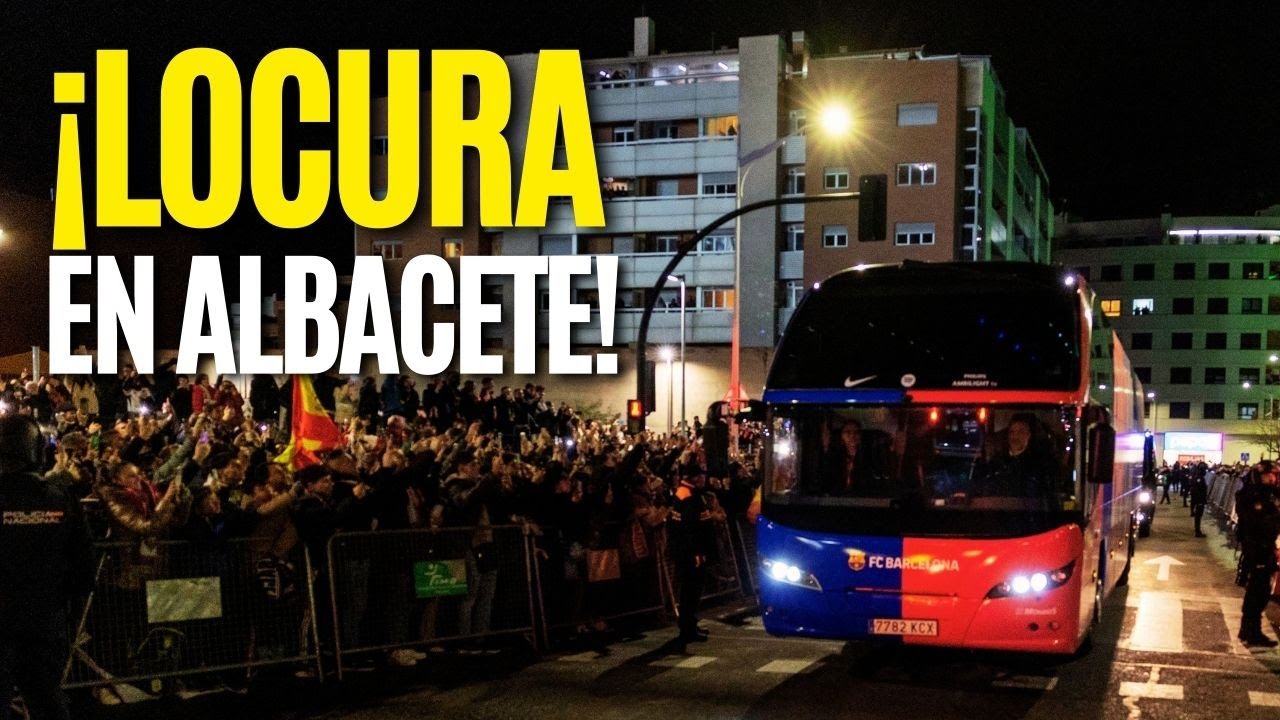 🔥 LOCURA en el ALBACETE: El BARÇA desata la euforia en la Copa del Rey ⚽🎉