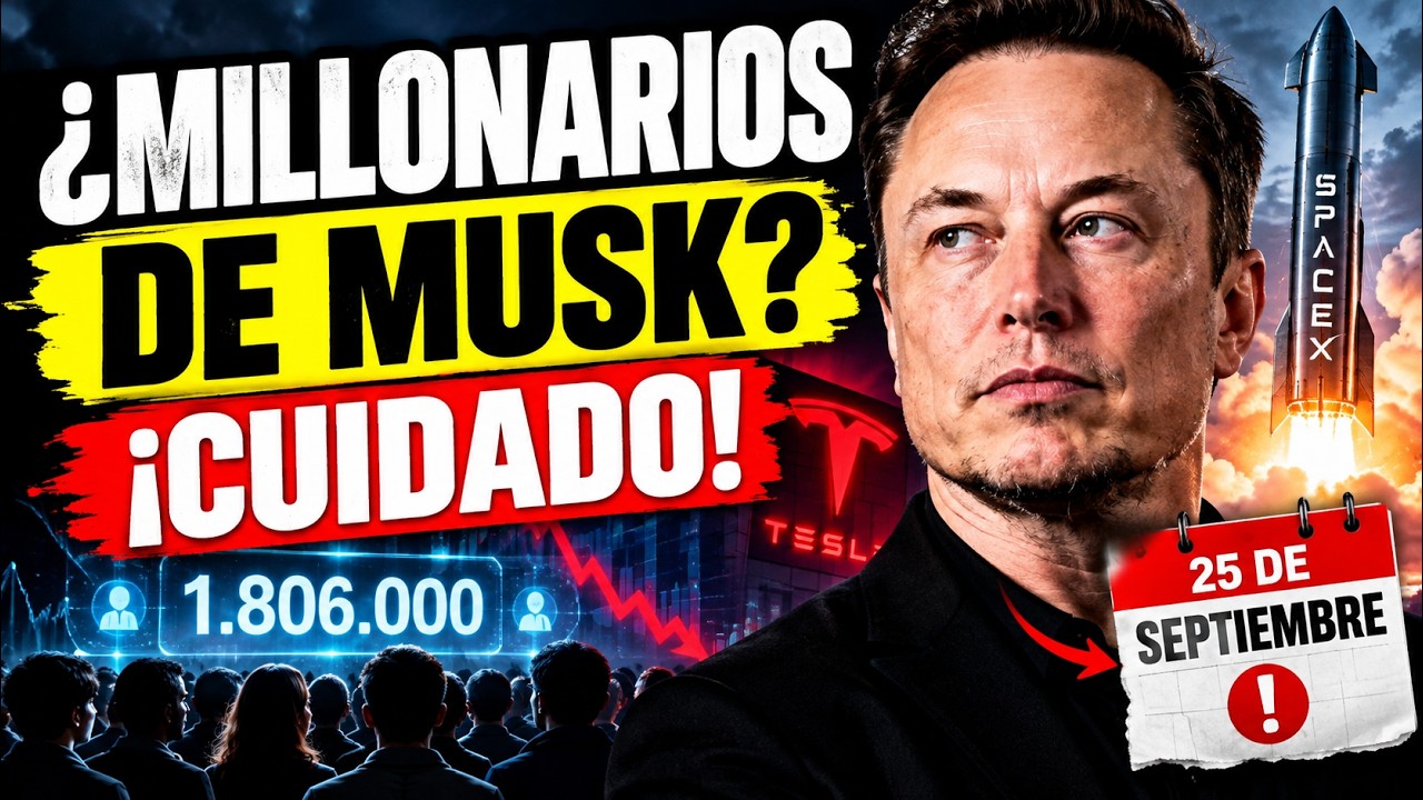 ⚠️ 1.806.000 MILLONARIOS DE MUSK: LA VERDAD QUE NO TE ESTÁN CONTANDO