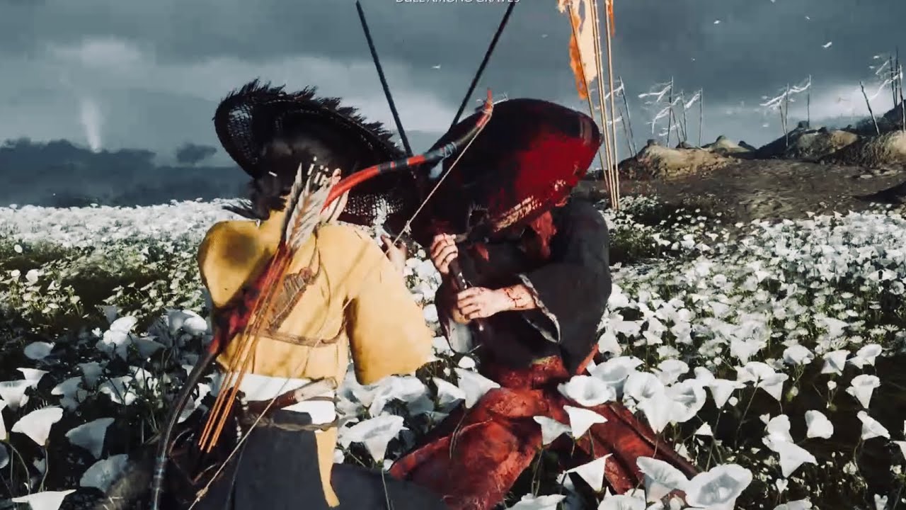 Ghost Of Yōtei | Duel Among Graves - 4k