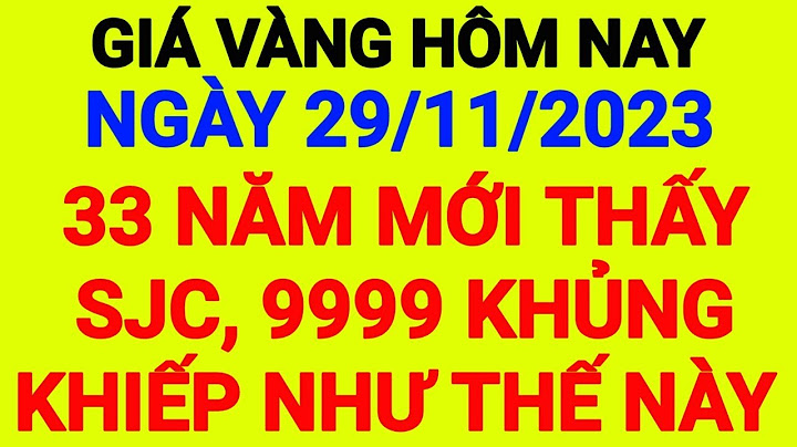 Giá vàng hôm nay bao nhiêu tiền