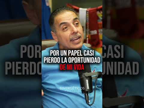 Por un papel casi pierdo la oportunidad de mi vida