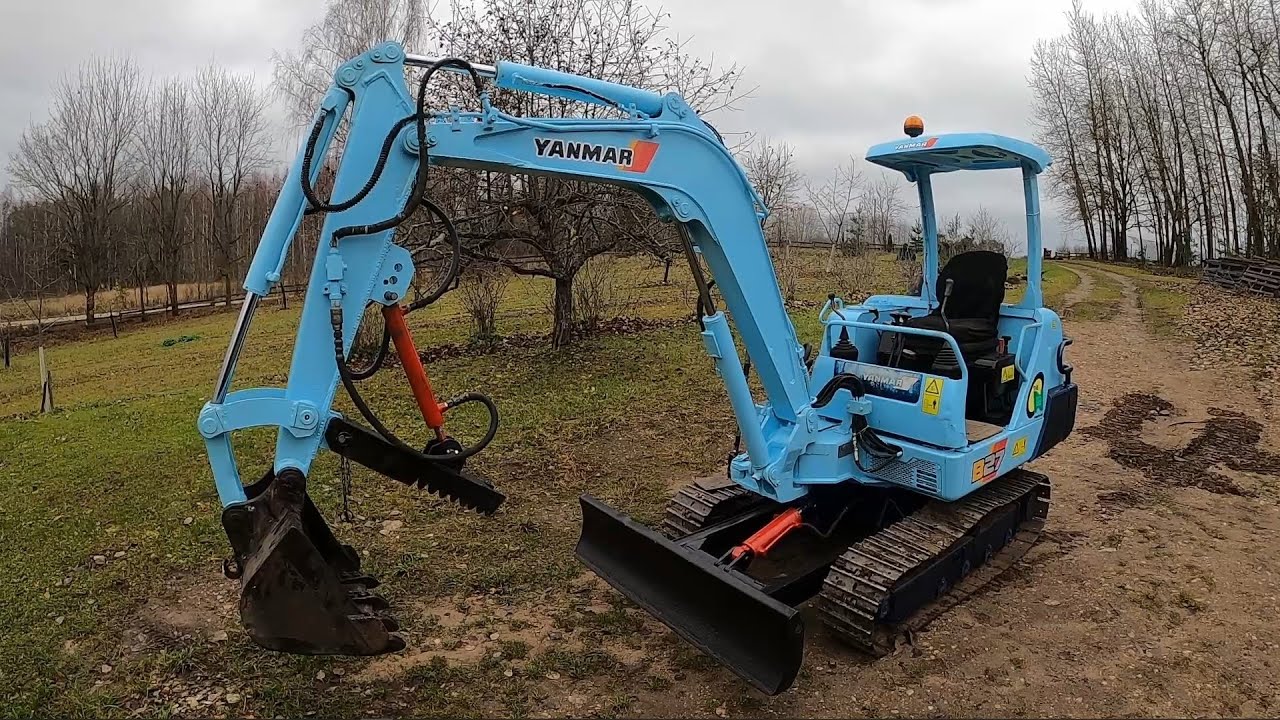 Fixing up the Yanmar mini excavator (part2) YouTube
