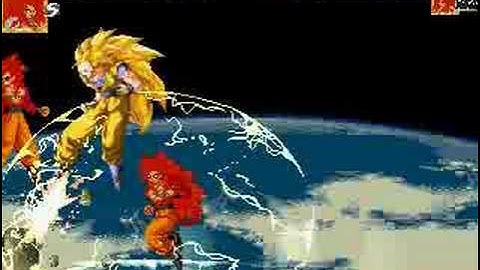 ultimate SSJ6 Goku mugen battle