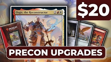 Lorehold Legacies Precon Upgrades $20 | Osgir, the Reconstructor | Strixhaven Commander Deck