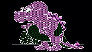 Color a Dinosaur (NES) Playthrough