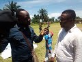 Jean paul tshilenga rpondant de lhonorable eddy mundele kanku vient  lappuie de tournoi