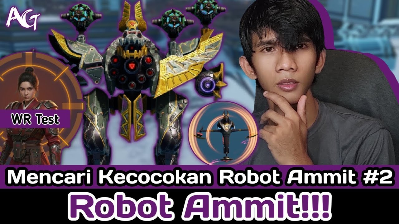 Robot Baru Ammit Menggunakan Senjata Dari Robot Samjok & Robot Sword Apakah Bagus? 🤔 | War Robots