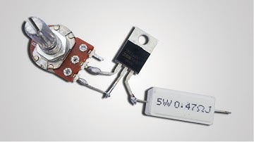 How To Make Adjustable Power Control Circuit || English Subtitle