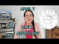 April 7, 2022 DAILY ASTROLOGY Moon in Cancer OOB