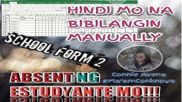 SF2| AUTOMATIC MABIBILANG ANG ABSENT NG ESTUDYANTE MO! | #Ma