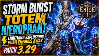 STORM BURST OF REPULSION TOTEM HIEROPHANT BUILD GUIDE | POE 1 PATCH 3.29