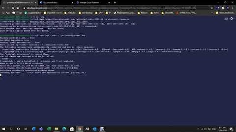 Installing Microsoft Teams in Ubuntu Linux 16.04.