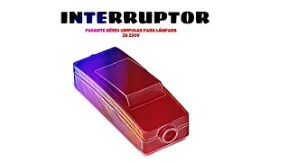 Interruptor Pasante Aereo Unipolar Para Lampara 2A 250V Negro Distribuido Por Cablepelado