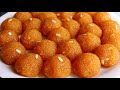 How to make 2kg halwai style motichoor laddu in just 10 minutes