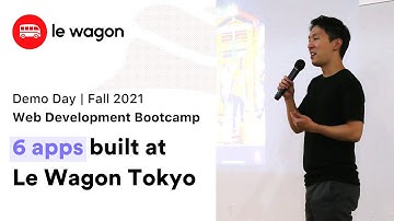 Web Development Coding Bootcamp Tokyo | Le Wagon Demo Day - Fall 2021
