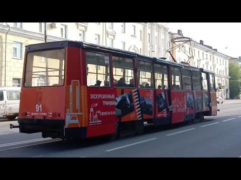 Череповец | Экскурсионный трамвай 71-605 (КТМ-5М3)№91