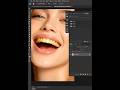 Easiest Way to Whiten Teeth in Photoshop! 😁 #shorts