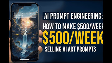 AI Prompt Engineering: How to Make $500/Week Selling AI Art Prompts on Etsy.