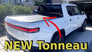 New Rivian Tonneau Cover, System Fault On Freeway, & Awesome Console Insert!