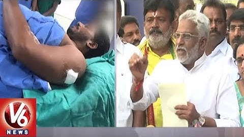 YCP MP YV Subba Reddy Speaks To Media Over Attack On YS Jagan, Slams AP Govt | Hyderabad | V6 News