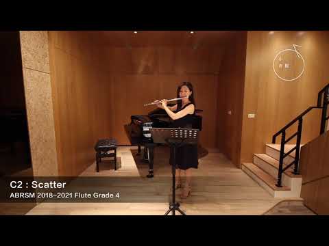 ABRSM GRADE 4 2018-2021 Flute Exam Pieces C2 : Scatter