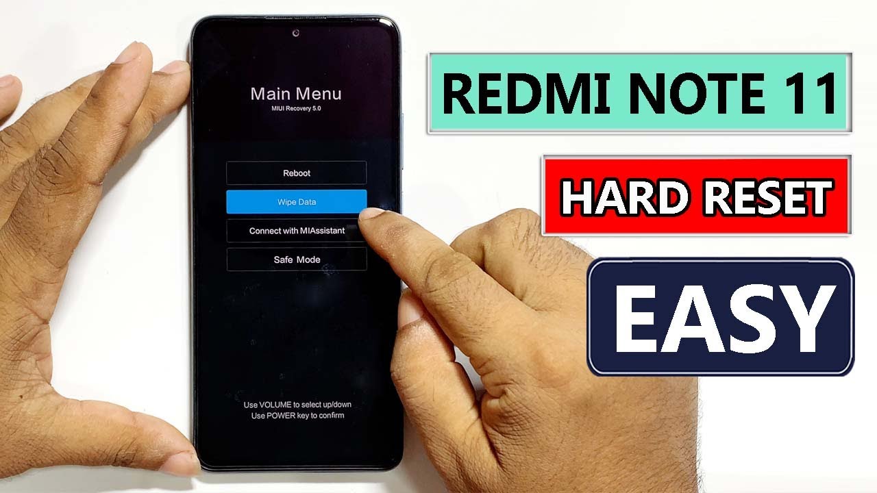 Redmi Note 11 Hard Reset | Factory Reset | Wipe Data | Fix Hang & Lag (HyperOS / MIUI 15)