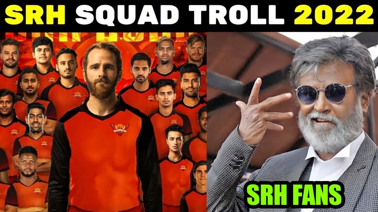 SRH 2022 SQUAD TROLL | IPL 2022 AUCTION TROLL | SRH FUNNY TROLL |IPL 2022 SQUAD TROLLS |SRH TROLLS |