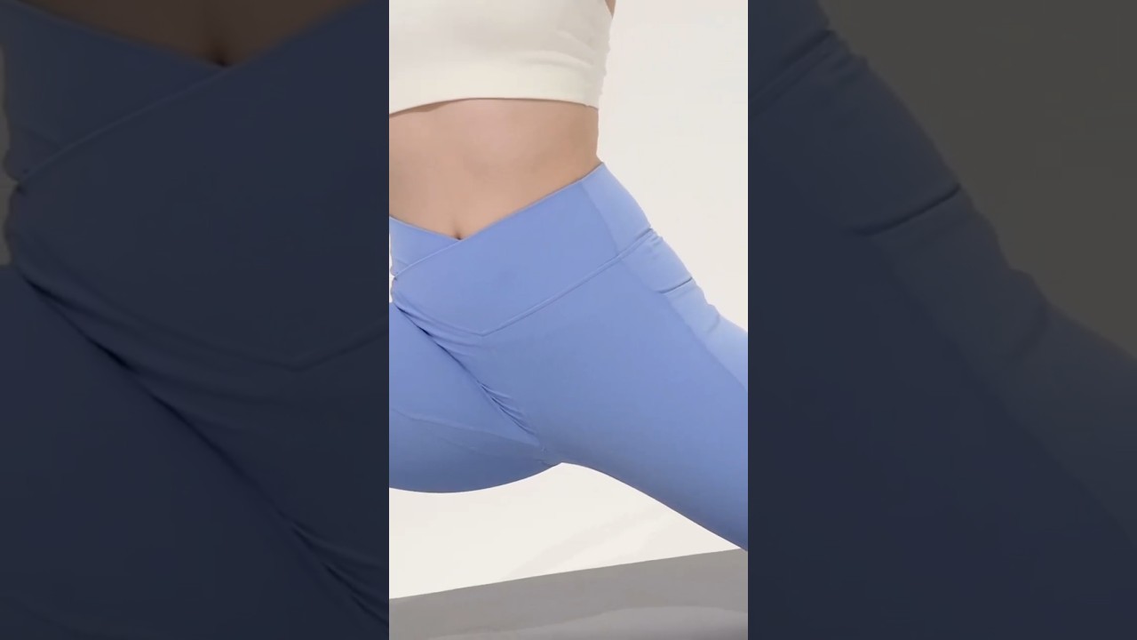 BALEAF Women's Flare Leggings with Zipper Pockets Crossover High Waisted Bootcut Yoga Pants 