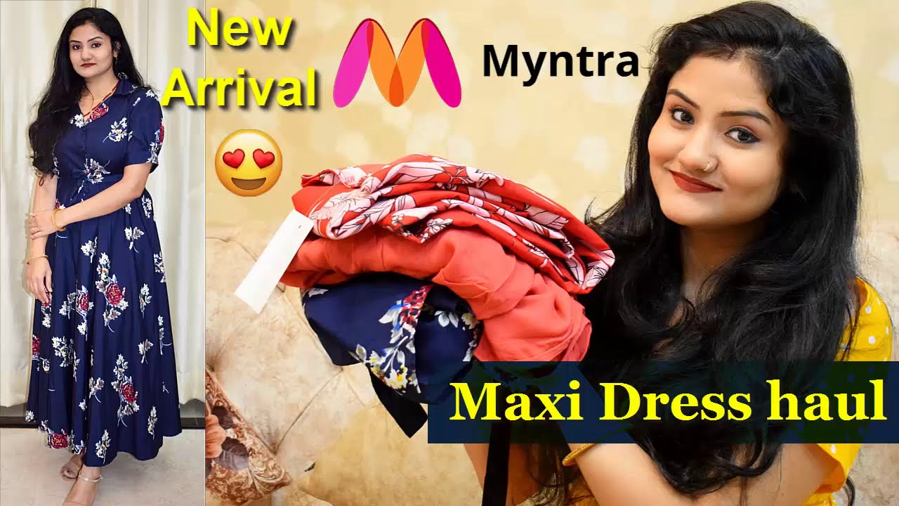 maxi in myntra
