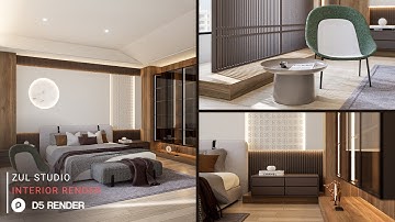 Realistic Interior Render with D5 Render | Bedroom 227 Part 2 |  Downloadable Project File Included
