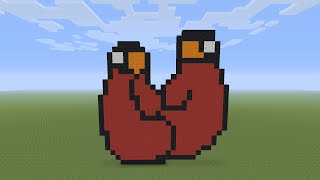 MInecraft Pixel Art - Boxing Gloves