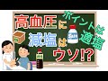 高血圧に減塩はウソ【適塩・天然塩】