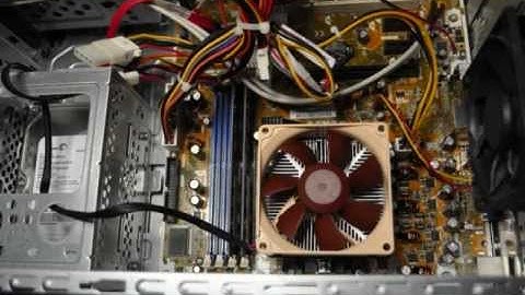 PC - CPU fan - 12V mod