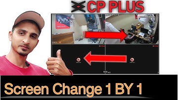 How to Change Cp Plus Camera Position in the Monitor Screen