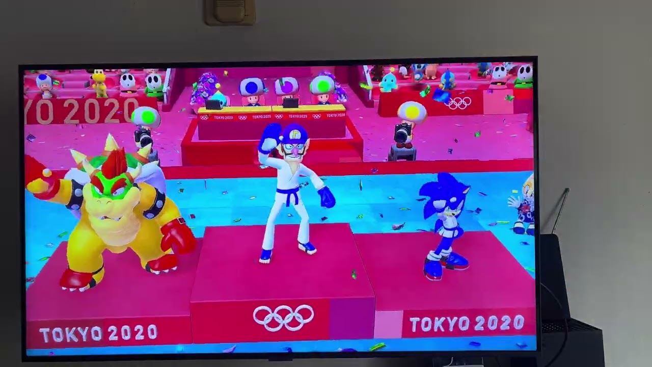 Mario & sonic at the Olympic Games Tokyo 2020￼