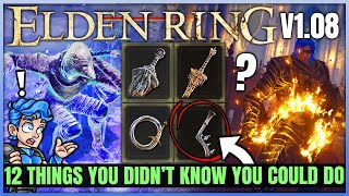 12 New Secrets You Didn't Know About in Elden Ring - DLC Hint & New Legendary Weapon - Tips & More!