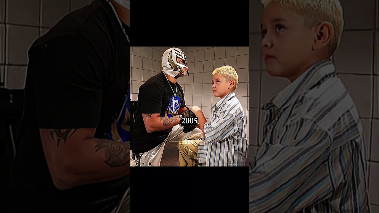 Rey Mysterio and Dominik Mysterio💀🔥