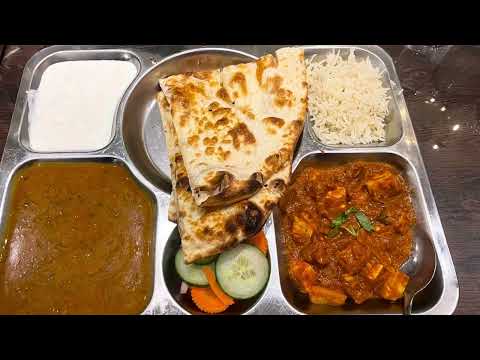 Mouth Watering Indian Brunch and Thali | Food Review Navraj Sweets and Restaurtant, Surrey BC Canada
