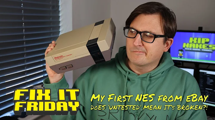 My first ever NES from eBay - does 'Untested' mean broken?!?! Fix it Friday