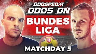 Odds On: Bundesliga 2023/24 Matchday 5 - Best Football Betting Tips, Picks & Predictions