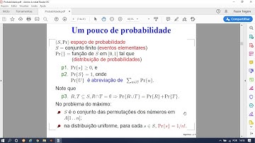 Construção e Análise de Algoritmos - UFC - Análise Probabilística de Algoritmos