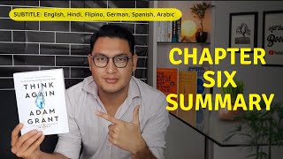 Chapter 6 Summary | Diminishing Prejudice by Destabilizing Stereotypes | Think Again by Adam Grant