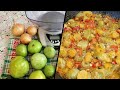 🍅🌶️ТУШЕНЫЕ ЗЕЛЕНЫЕ ПОМИДОРЫ ПО-ГРУЗИНСКИ. ВКУСНО! ПРОВЕРЕНО!👍👩🏻‍🌾