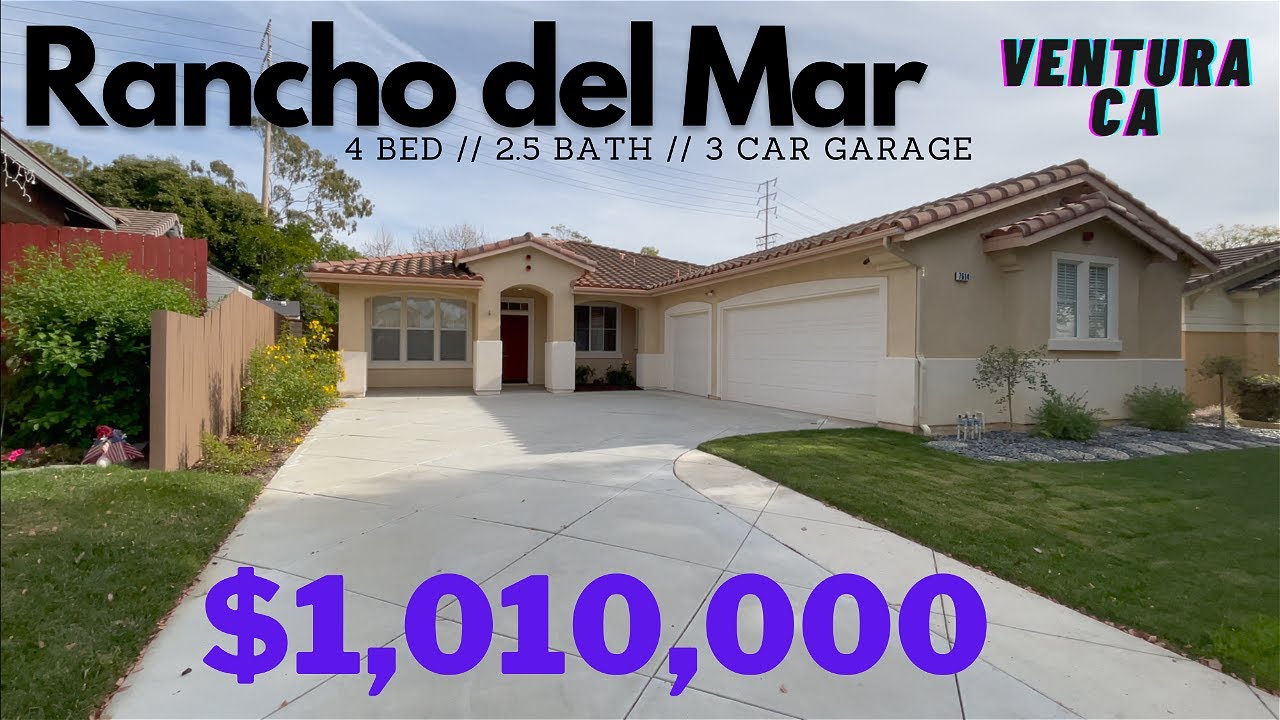 Ventura, CA Real Estate Rancho Del Mar 4 Bed 2.5 Bath Ventura
