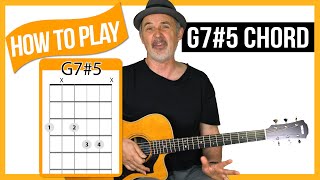 G7#5 Guitar Chord