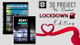 lockdown 🔐 special Node video editing |covid19 special video editing |3d lockdown Node video editing screenshot 4